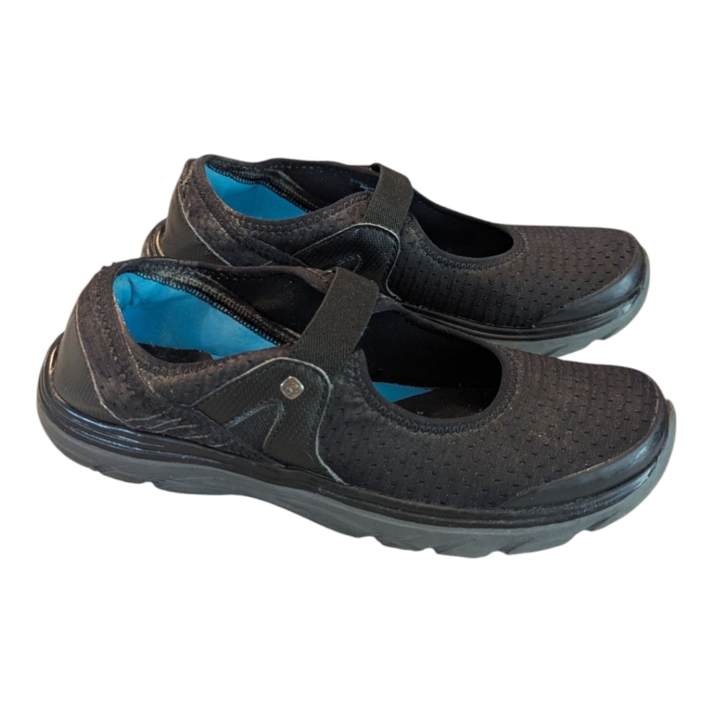 Bzees BRISK Black Mary Jane Breathable Walking Sneaker Women's Size 8.5M